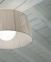 Morosini Ribbon PL80 Lampada Soffitto Vetro Soffiato/Tessuto