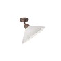 Il Fanale Fiori di Pizzo 065.02 Lampada Rustica Soffitto 1 Luce