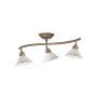 Il Fanale Fiori di Pizzo 065.21 Lampada Rustica Soffitto 3 Luci