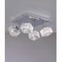 Toplight Metropolitan 1047/PL4-G Lampada Soffitto