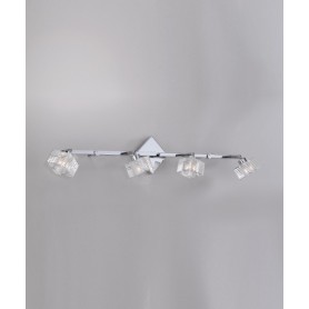 Toplight Metropolitan 1047/F4-G Lampada Parete