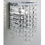 ILLUMINANDO Messico AP 1 Lampada Parete Cristallo 1 Luce