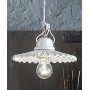 Ferroluce L'Aquila C010 SO Lampadario Ceramica 1 Luce