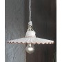 Ferroluce L'Aquila C084 SO Lampadario Ceramica 1 Luce