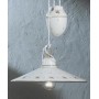 Ferroluce Asti C055 SO Saliscendi Lampadario Rustico in Ceramica
