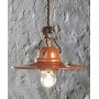Ferroluce Asti C098 SO Lampadario Rustico in Ceramica 1 Luce