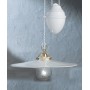 Ferroluce Asti C100 SO Saliscendi Lampadario in Ceramica
