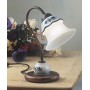 Ferroluce Ferrara C192 LU Lampada Tavolo Rustica Ceramica 1 Luce