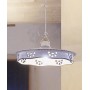 Ferroluce Alessandria C530 SO Lampadario Rustico Ceramica 1 Luce