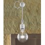 Ferroluce Monopoli C660 SO Lampadario Rustico Ceramica 1 Luce