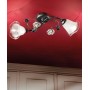 Ferroluce Siena C1184/2 PL Lampada Soffitto Ceramica 2 Luci