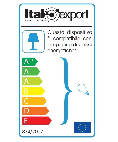 Italexport Flat 3101 Ventilatore da Soffitto Senza Luce