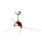 Italexport Swing 1247 Ventilatore da Soffitto LED Rosso