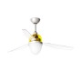 Italexport Swing 1248 Ventilatore da Soffitto LED Giallo
