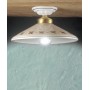Ferroluce Asti C058 PL Lampada Soffitto Rustica in Ceramica