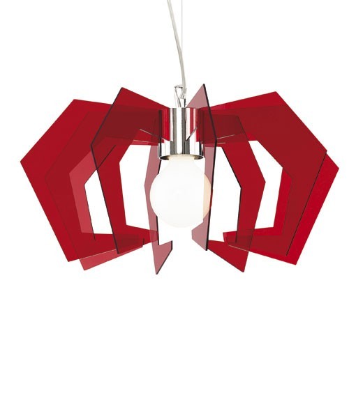 Artempo Mini Spider Lampada Moderna in finitura Rosso