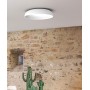 SIKREA Aloha PL60 Lampada Moderna da Soffitto a LED Vetro Bianco