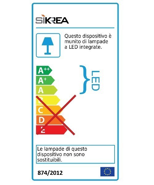 Lampada da Soffitto Sikrea Aloha/PL60