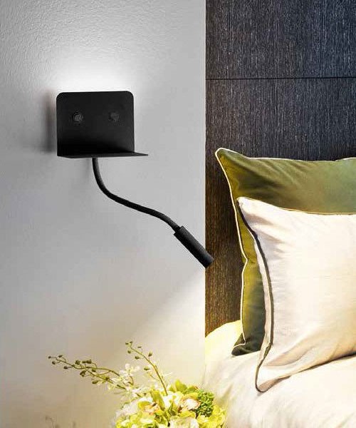 PERENZ Level 6636 N LC Modern Wall Lamp with USB Socket
