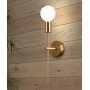 SIKREA Anna/A 2062 Modern Brass Wall Lamp
