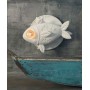KARMAN Aprile Applique Lampada da Parete a Forma di Pesce