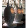 KARMAN Ti.Vedo CT1051B Owl-Shaped Floor Lamp set