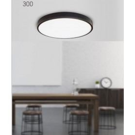 SIKREA 300/60 Lampada da Soffitto LED Interno 60cm 2 Colori