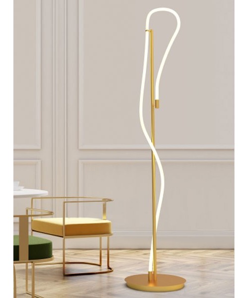 SIKREA Noemi/P Lampada da Terra LED Interno 2 Colori