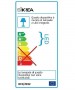 IKREA Vega Lampada Moderna da Soffitto Interno 2 Colori GU10 etichetta energetica