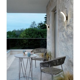 SOVIL Virgola 99198/16 Grey LED Outdoor Lamp