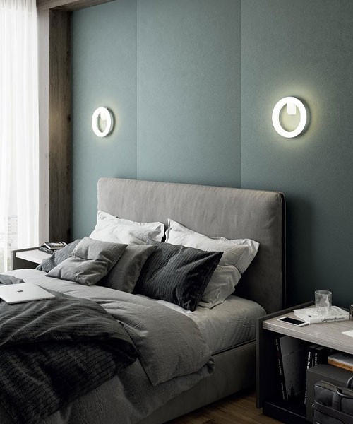 SOVIL Omega 98777 Lampada per Esterno da Parete LED ambientata