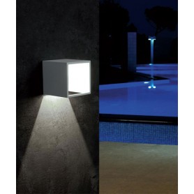 SOVIL Niko 98186 Modern Wall LED Outdoor Lamp White