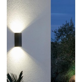SOVIL Trump 98135 Modern Wall LED Outdoor Lamp 2 Colors