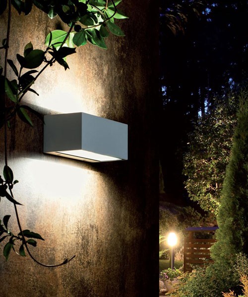 SOVIL Box 98582 Modern Wall LED Outdoor Lamp 3 Colors