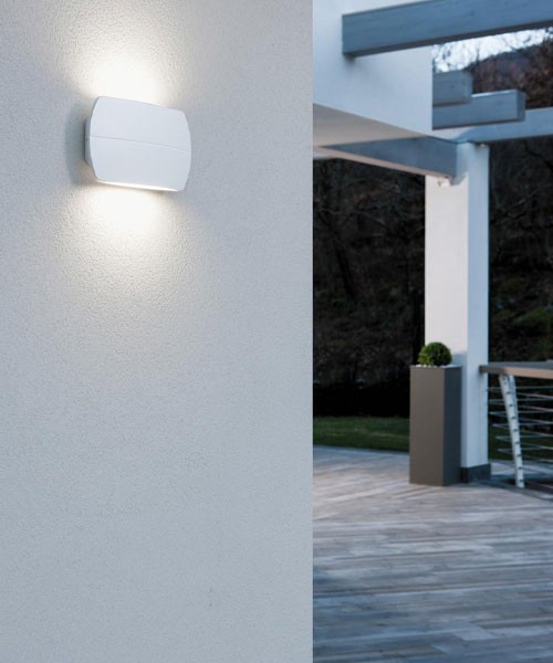 SOVIL Pillow 98133 Modern Wall LED Outdoor Lamp set