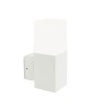 SOVIL Kube 99484 Lampada per Esterno da Parete LED bianca