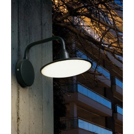 SOVIL Focus 99171 Modern Wall LED Outdoor Lamp Grey