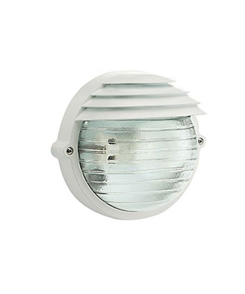 SOVIL Palpebra Small Round 789 Outdoor Wall Lamp E27 white