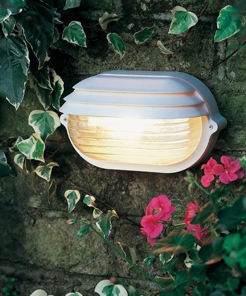 SOVIL Palpebra Small Oval 787 Outdoor Wall Lamp E27 set