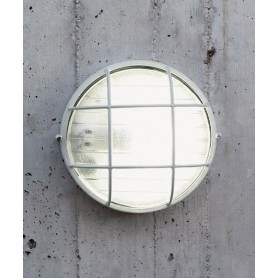 SOVIL Industriale Large Cage Round Outdoor Ceiling Lamp E27