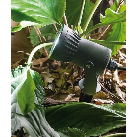 SOVIL Gun 99129-16 Adjustable Grey Spotlight with Stake for Outdoor