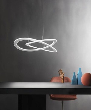 GEA LUCE YARA S/G C Lampadario Moderno LED 50w