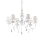 IDEAL-LUX Blanche SP6 Lampadario Classico 2 Colori