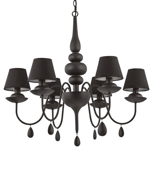 IDEAL-LUX Blanche SP6 Lampadario Classico 2 Colori