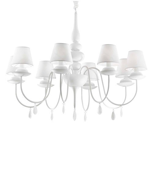 IDEAL-LUX Blanche SP8 Lampadario Classico 2 Colori