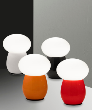 FABAS Freddy 3752 Lampada da Tavolo Moderna Led E27 4 Colori