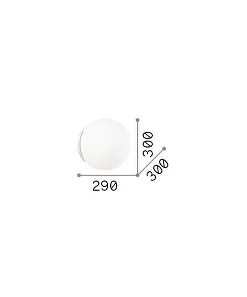 Mapa Bianco - Ideal-Lux lampadari a sospensione in vetro design moderno – Casa della Luce