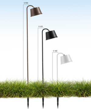 FABAS Armanda 374-72-101  KIT GARDEN Paletto per Esterno 3 Colori Led