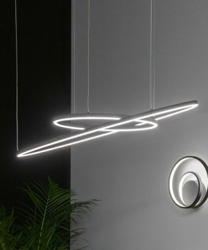 IDEAL-LUX Oracle Slim Round SP D090 on-off Lampadario LED 2 colori