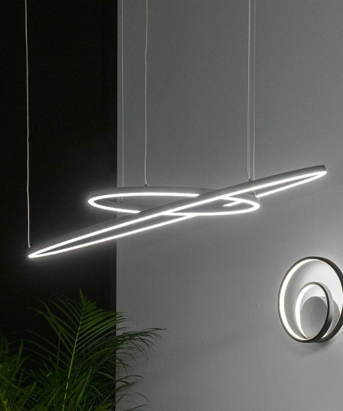 IDEAL-LUX Oracle Slim Round SP D090 on-off Lampadario LED 2 colori